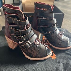 freebird Leather Heels